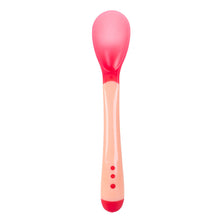 Load image into Gallery viewer, Baby Temperature Sensing Spoon Safety Silicone Feeding Flatware Baby Feeder Utensils Feeding Spoon Tableware
