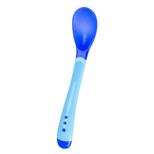 Load image into Gallery viewer, Baby Temperature Sensing Spoon Safety Silicone Feeding Flatware Baby Feeder Utensils Feeding Spoon Tableware
