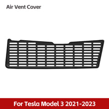 Load image into Gallery viewer, Car Intake Air Filter Melt Blown Fabric Air Flow Vent Cover Trim Anti-Blocking Prevention Intake Cover For Tesla Model 3 2021-2023
