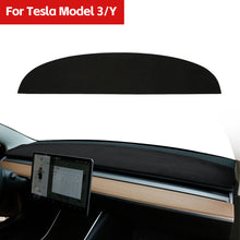 Load image into Gallery viewer, Car Dashboard Cover Mat Sun Shade Pad Carpets Rug Protector For Tesla Model 3 Y 2021 - 2023 Model 3 2017-2023 Accessories
