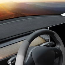 Load image into Gallery viewer, Car Dashboard Cover Mat Sun Shade Pad Carpets Rug Protector For Tesla Model 3 Y 2021 - 2023 Model 3 2017-2023 Accessories
