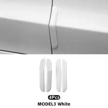 Load image into Gallery viewer, 4Pcs Car Door Anti-collision Strip Paint Body Anti Scratch Sticker Modification Accessories ABS For Tesla Model 3 Model Y
