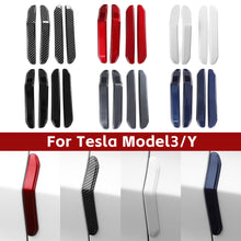 Load image into Gallery viewer, 4Pcs Car Door Anti-collision Strip Paint Body Anti Scratch Sticker Modification Accessories ABS For Tesla Model 3 Model Y
