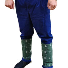 Load image into Gallery viewer, 1Pair Denim Anti-Cutting Leg Guard Built-In Steel Lengthening Enlarging Glass Factory Metal Factory Workers Labor Protection Adjustable Protective Equipment
