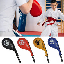 Load image into Gallery viewer, Taekwondo Foot Target Sanda Training Equipment Adults Children Practice Field Stadium Competition Two-Leaf Training Target Chicken Leg Target
