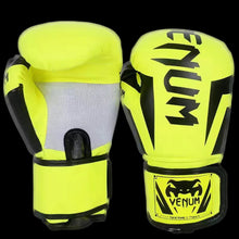 Load image into Gallery viewer, 1Pair Professional Taekwondo Boxing Gloves Thickened Pu Leather Once Molded Inner Bladder Breathable Gloves Sanda Fighting Training Equipment
