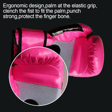 Load image into Gallery viewer, 1Pair Professional Taekwondo Boxing Gloves Thickened Pu Leather Once Molded Inner Bladder Breathable Gloves Sanda Fighting Training Equipment
