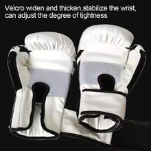 Load image into Gallery viewer, 1Pair Professional Taekwondo Boxing Gloves Thickened Pu Leather Once Molded Inner Bladder Breathable Gloves Sanda Fighting Training Equipment
