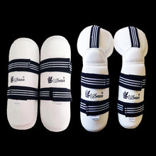 Load image into Gallery viewer, Taekwondo Arm Leg Protection Set Adult Thick Karate Boxing Sanda Martial Arts Training Sports Protective Gear
