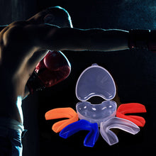 Load image into Gallery viewer, 1PC Professional Boxing Dental Protection Taekwondo Free Combat Silicone Tooth Protective Cover Chewable Outdoor Sports Basketball Protective Equipment
