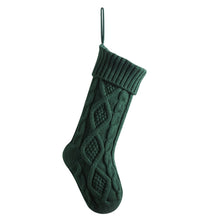 Load image into Gallery viewer, 18"/46cm Large Capacity Christmas Gift Bag Decorative Socks Christmas Knitting Socks Xmas Tree Hanging Ornaments Christmas Decorations
