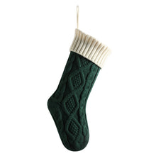 Load image into Gallery viewer, 18"/46cm Large Capacity Christmas Gift Bag Decorative Socks Christmas Knitting Socks Xmas Tree Hanging Ornaments Christmas Decorations
