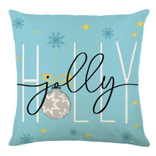 Load image into Gallery viewer, 45cm Pink Merry Christmas Cushion Cover Pilllowcase Christmas Elk Printing Pillow Case for Sofa Cushion Christmas Party Decoration
