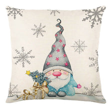 Load image into Gallery viewer, 45cm Pink Merry Christmas Cushion Cover Pilllowcase Christmas Elk Printing Pillow Case for Sofa Cushion Christmas Party Decoration
