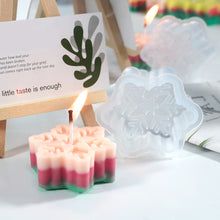 Load image into Gallery viewer, Christmas Snowflake/Tree Candle Soap Silicone Mold DIY Handmade Christmas Gifts Aromatherapy Candle Gypsum Resin Mold Home Christmas Decoration Gifts
