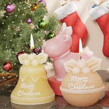 Load image into Gallery viewer, Christmas Ornament Candle Soap Silicone Mold DIY Handmade Christmas Gifts Aromatherapy Candle Gypsum Resin Mold Home Christmas Decoration Gifts
