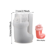 Load image into Gallery viewer, Christmas Ornament Candle Soap Silicone Mold DIY Handmade Christmas Gifts Aromatherapy Candle Gypsum Resin Mold Home Christmas Decoration Gifts
