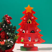 Load image into Gallery viewer, Christmas Tree Ornament Silicone Mold DIY Handmade Mini Christmas Showcase Resin Mold Home Christmas Decoration Gifts
