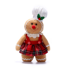 Load image into Gallery viewer, 30cm Christmas Gingerbread Man Stuffed Doll Couple Plush Dolls Xmas Tree Ornaments Kids Gift Christmas Home Decorations
