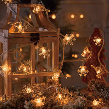 Load image into Gallery viewer, Christmas Tree Snowflake Elk LED String Lights Christmas Decoration Light Garland Home Xmas Tree Decor Fairy Light String
