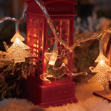 Load image into Gallery viewer, Christmas Tree Snowflake Elk LED String Lights Christmas Decoration Light Garland Home Xmas Tree Decor Fairy Light String
