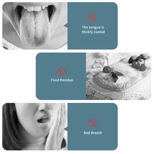 Load image into Gallery viewer, Silicone Tongue Coating Cleaner for Oral Clarity Double SideTongue Scraper Copper Oral Cleaner Brush Hygiene Care Tools
