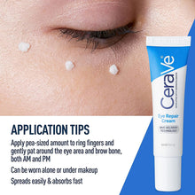 Load image into Gallery viewer, Eye Cream Repair Skin Barrier for Dark Circles Under Eyes Moisturizing Reducing Black Circle Eye Cream Whitening Anti-Fine Lines Eye Care
