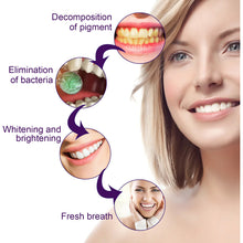 Load image into Gallery viewer, V34 Purple Toner Tooth Whitening Pen for Tooth Cleaning Removing Stains Preventing Pigment Deposition Oral Care
