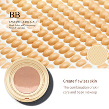 Load image into Gallery viewer, Air Cushion Moisturizer BB Cream Brighten Concealer Foundation Face Whitening Makeup Facial Base Perfect Cover Cosmetics
