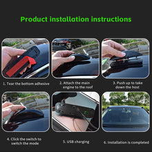 Load image into Gallery viewer, Car Anti-Collision Taillight Vehicle Mounted Auto Fog Light Vehicle Brake Warning Lamp Accsesories
