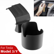 Load image into Gallery viewer, Car Dashboard Water Cup Holder Instrument Panel Organizer Dashboard Left Storage Box Accessories For Tesla Model 3/Y
