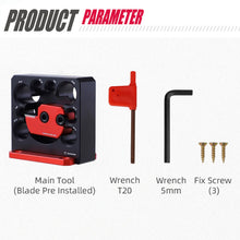 Load image into Gallery viewer, Adjustable Electric Drill Milling Dowel Round Rod Auxiliary Tool with 8-20mm Holes Carbide Blades Inserts Dowel Maker Woodworking
