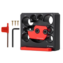Load image into Gallery viewer, Adjustable Electric Drill Milling Dowel Round Rod Auxiliary Tool with 8-20mm Holes Carbide Blades Inserts Dowel Maker Woodworking
