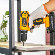 Load image into Gallery viewer, Rechargeable Handheld 12V 16.8V 21V Electric Cordless Drill Screwdriver Wireless Power Driver DC Lithium-Ion Battery Power Tool

