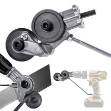 Load image into Gallery viewer, Electric Drill Metal Plate Auxiliary Cutter Metal Iron Tin Plate Quick Cutting Tool Labor-Saving Electric Drill Cutter Retrofit Tool

