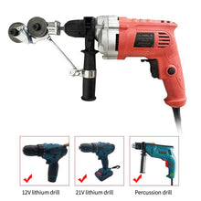 Load image into Gallery viewer, Electric Drill Metal Plate Auxiliary Cutter Metal Iron Tin Plate Quick Cutting Tool Labor-Saving Electric Drill Cutter Retrofit Tool
