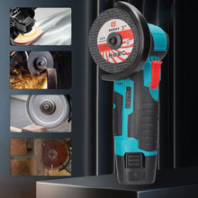 Load image into Gallery viewer, 12V Brushless Angle Grinder 19500rpm Grinding Polishing Machine Cordless Lithium Battery Rechargeable Grinder Cutting Power Tools
