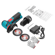 Load image into Gallery viewer, 12V Brushless Angle Grinder 19500rpm Grinding Polishing Machine Cordless Lithium Battery Rechargeable Grinder Cutting Power Tools
