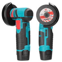 Load image into Gallery viewer, 12V Brushless Angle Grinder 19500rpm Grinding Polishing Machine Cordless Lithium Battery Rechargeable Grinder Cutting Power Tools
