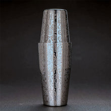 Load image into Gallery viewer, 18oz/28oz Engraving Stainless Steel Boston Cocktail Shaker Wine Mixer Boston Bar Shaker Bar Tools Barware Home Bar Utensils
