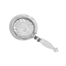 Load image into Gallery viewer, Rustproof Skull And Gear Wheel Bar Strainer Sprung Cocktail Strainer Stainless Steel Deluxe Strainer Bar Tools Professional Barware
