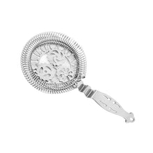 Load image into Gallery viewer, Rustproof Skull And Gear Wheel Bar Strainer Sprung Cocktail Strainer Stainless Steel Deluxe Strainer Bar Tools Professional Barware
