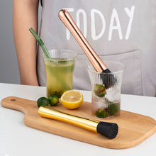 Load image into Gallery viewer, Multifunctional Stainless Steel Crushed Ice Hammer Crushed Popsicle Sticks Cocktail Ice Cube Fruit Crusher Muddle Pestles Barware Tools
