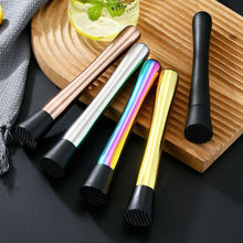 Load image into Gallery viewer, Multifunctional Stainless Steel Crushed Ice Hammer Crushed Popsicle Sticks Cocktail Ice Cube Fruit Crusher Muddle Pestles Barware Tools
