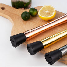 Load image into Gallery viewer, Multifunctional Stainless Steel Crushed Ice Hammer Crushed Popsicle Sticks Cocktail Ice Cube Fruit Crusher Muddle Pestles Barware Tools

