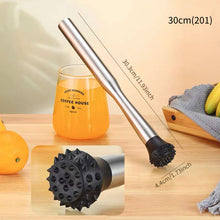Load image into Gallery viewer, Multifunctional Stainless Steel Crushed Ice Hammer Crushed Popsicle Sticks Cocktail Ice Cube Fruit Crusher Muddle Pestles Barware Tools

