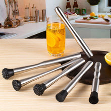 Load image into Gallery viewer, Multifunctional Stainless Steel Crushed Ice Hammer Crushed Popsicle Sticks Cocktail Ice Cube Fruit Crusher Muddle Pestles Barware Tools
