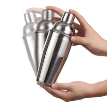 Load image into Gallery viewer, 12Pcs/Set Stainless Steel Cocktail Shaker Set Mixer Bartender Kit Cobbler Boston Shaker Bars Tools Tongs Jigger Mixer Muddler Pourer Spoon
