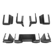 Load image into Gallery viewer, 2Pcs/3Pcs/4Pcs Car Under Seat Corner Anti-Kick Guard Front Rear Seat Slide Rails Protector Covers Decor Protection Shell For Tesla Model Y 2021-2023
