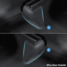 Load image into Gallery viewer, 2Pcs/3Pcs/4Pcs Car Under Seat Corner Anti-Kick Guard Front Rear Seat Slide Rails Protector Covers Decor Protection Shell For Tesla Model Y 2021-2023

